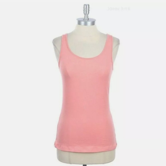 Coral Bow Back Tank - Picture 2 of 4